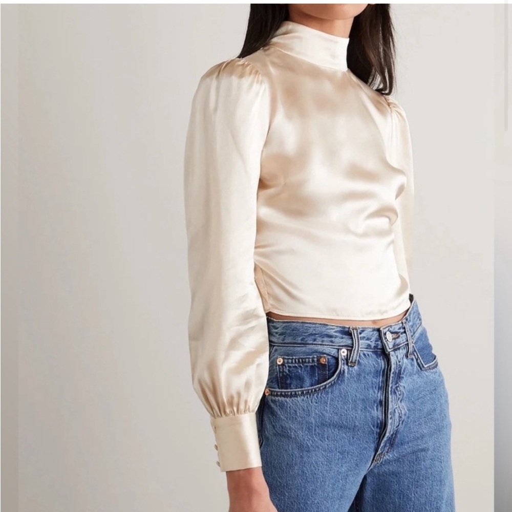 Reformation cielo open back top